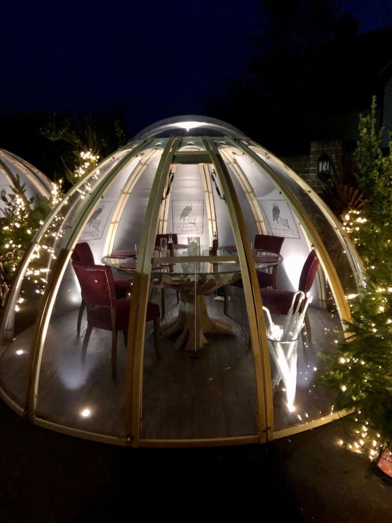 The Hand & Crown Al Fresco Dining Pods