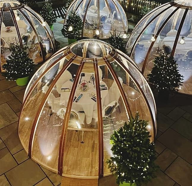 The White Horse Winter Dining Domes