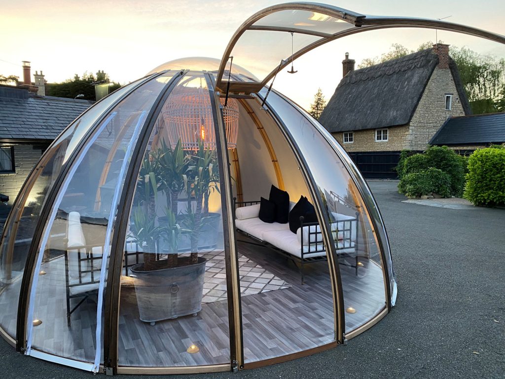 The Vintage Garden Room Show Dome