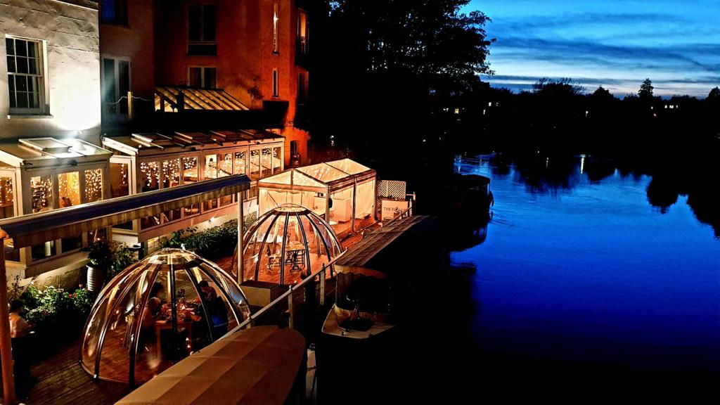 The Folly Floating Dining Domes