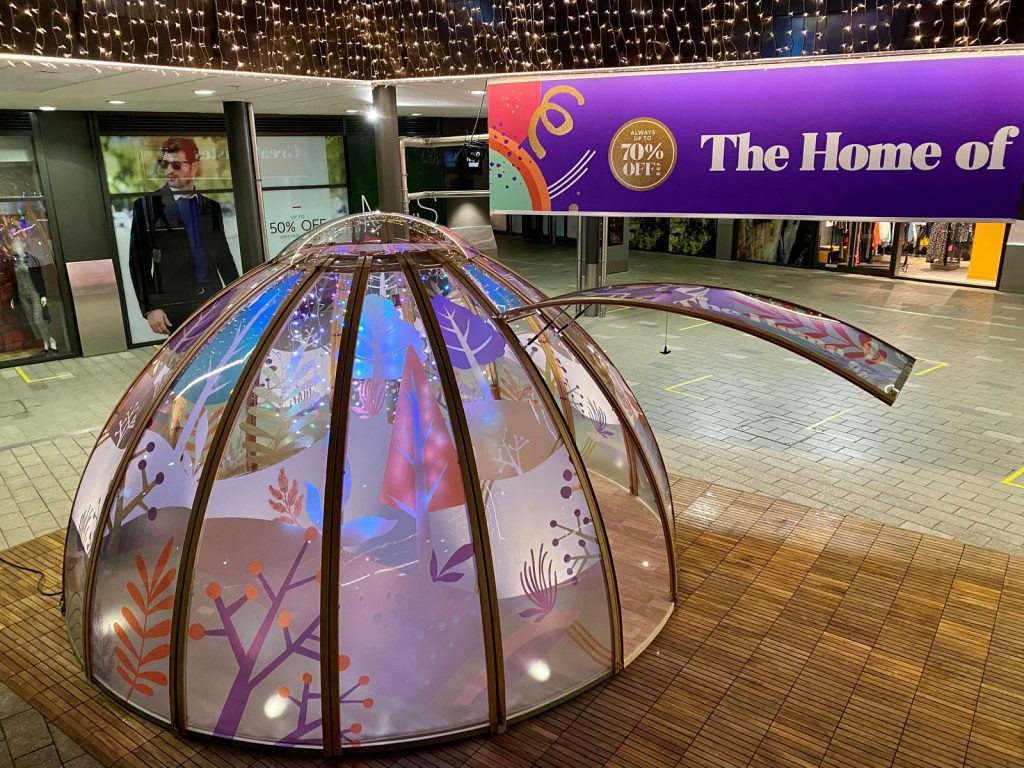 London Designer Outlet Winter Event Dome