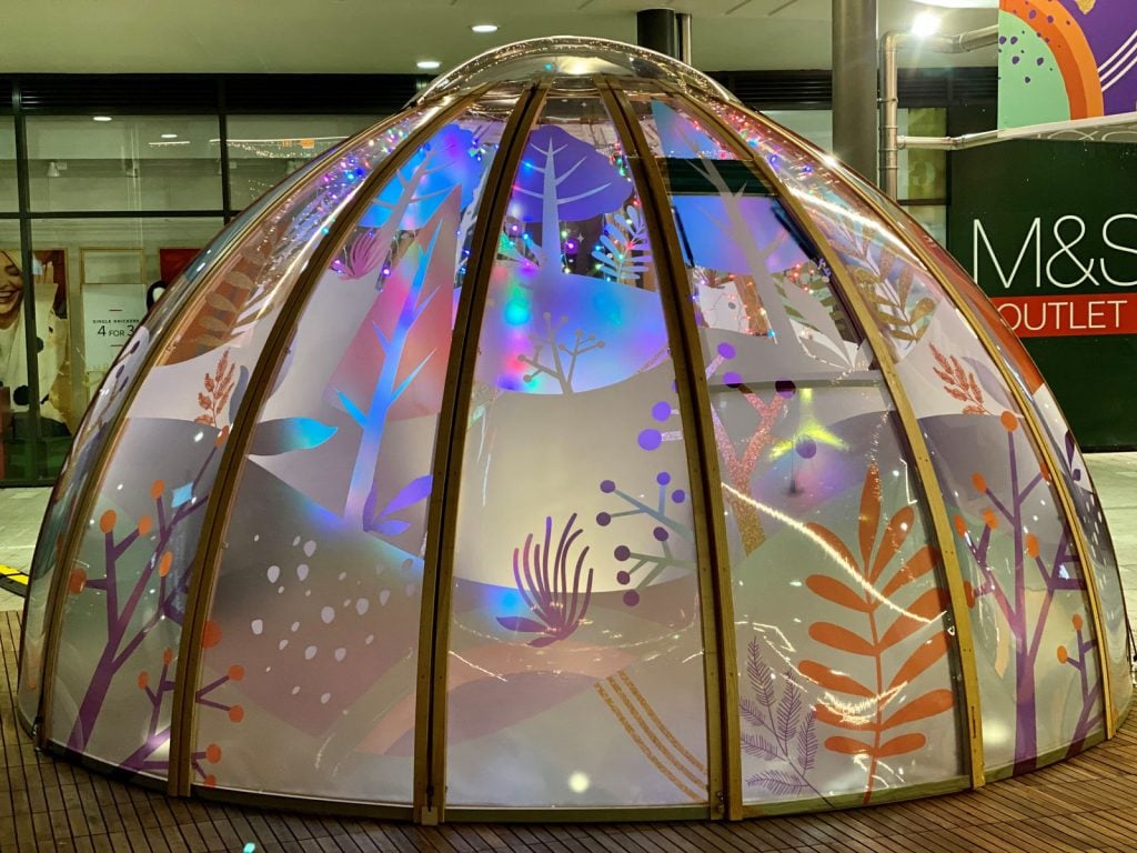 London Designer Outlet Winter Event Dome